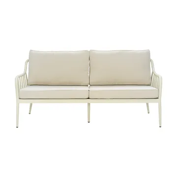 Sofa Coleville - Pearl white-dot beige, 3-miejscowa - Brafab