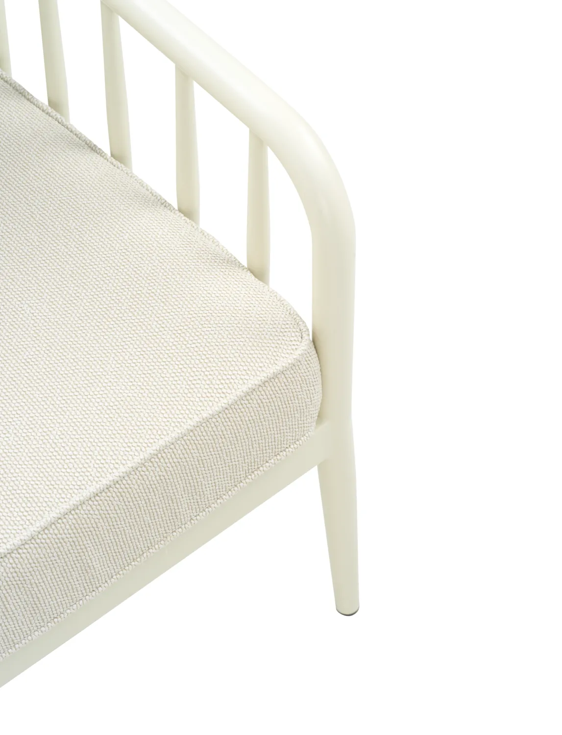 Sofa Coleville, Pearl white-dot beige, 3-miejscowa Brafab