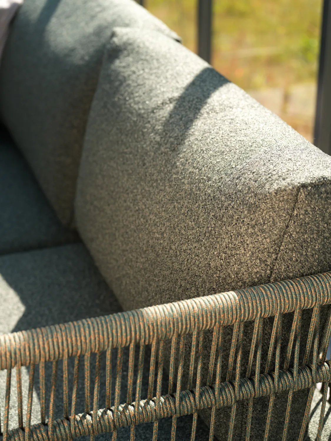 Sofa modułowa Reno, Nordic green-raw avocado, część środkowa Brafab