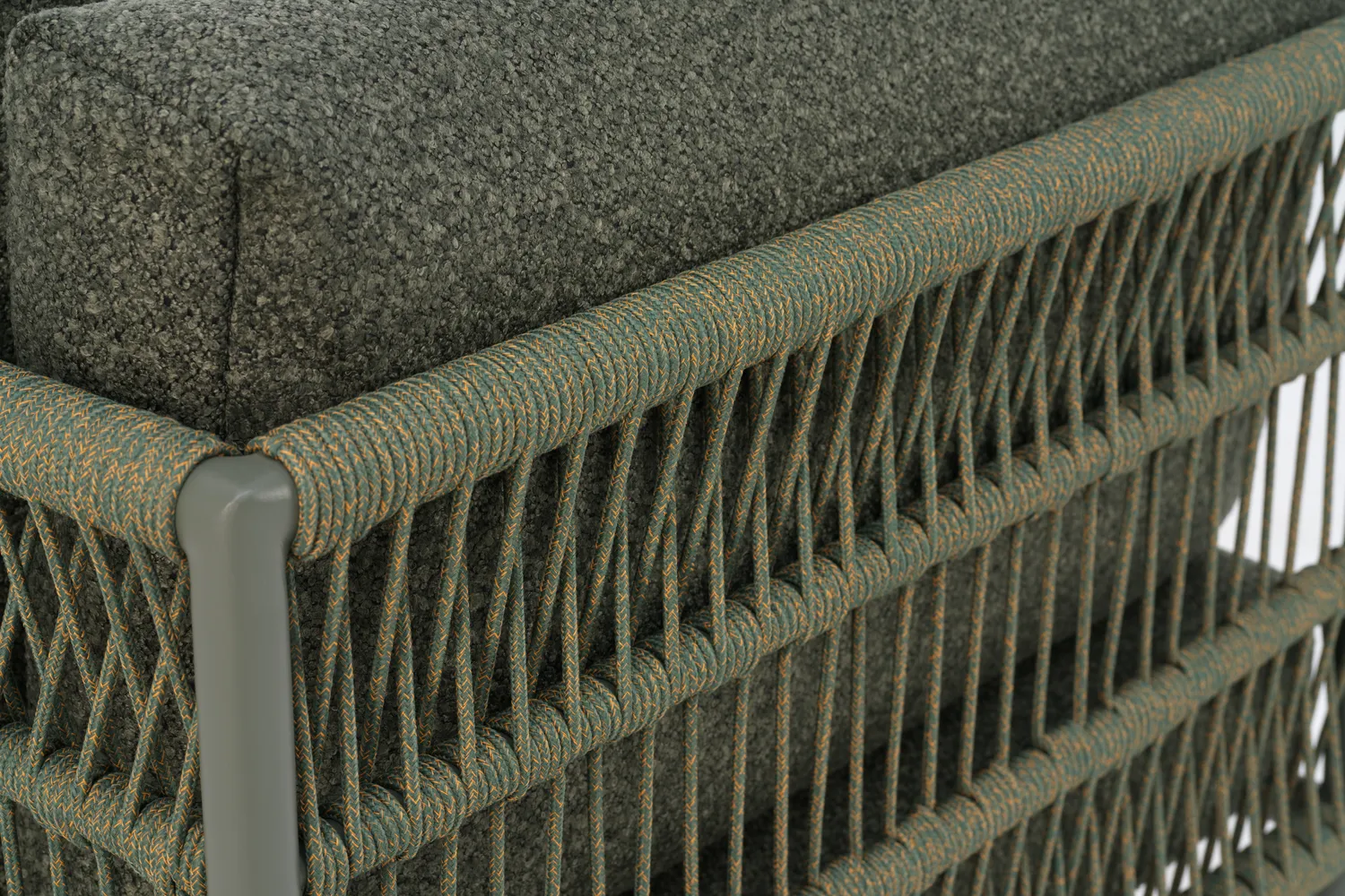 Sofa modułowa Reno, Nordic green-raw avocado, narożnik Brafab