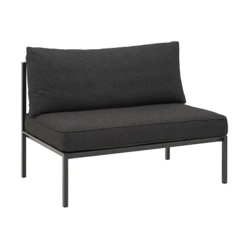 Sofa modułowa Upper - Czarny-teddy black, część środkowa - Brafab