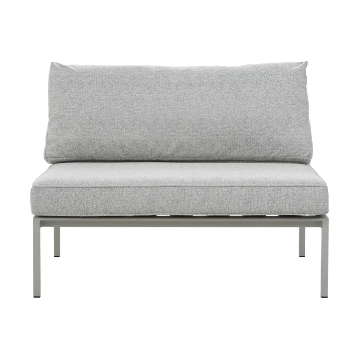 Sofa modułowa Upper - Light grey-digi grey, część środkowa - Brafab
