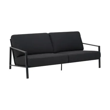 Sofa Naos - Czarny-teddy black, 2,5-miejscowa - Brafab