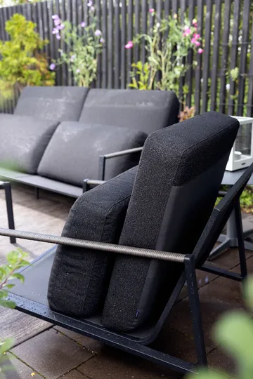 Sofa Naos - Czarny-teddy black, 2,5-miejscowa - Brafab