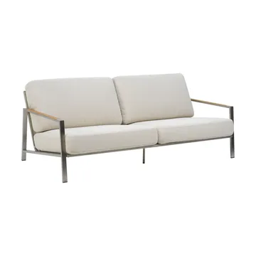 Sofa Naos - Stainless steel-dot beige, 2,5-miejscowa - Brafab