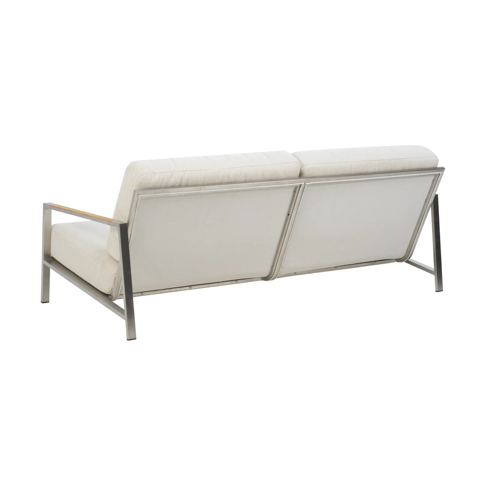 Sofa Naos, Stainless steel-dot beige, 2,5-miejscowa Brafab