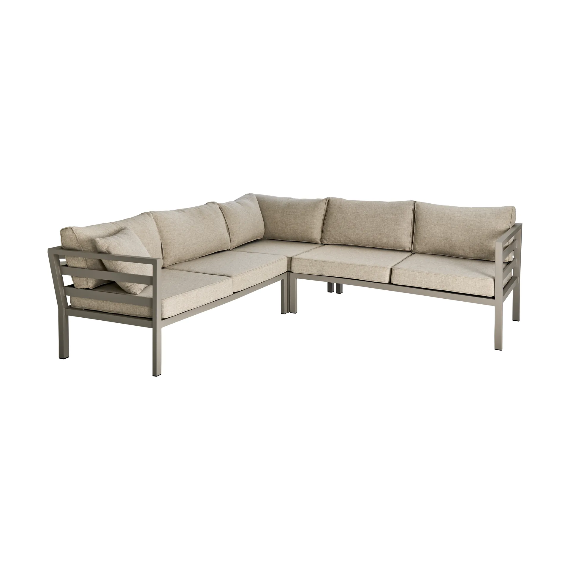 Sofa narożna Weldon, Khaki-sand Brafab