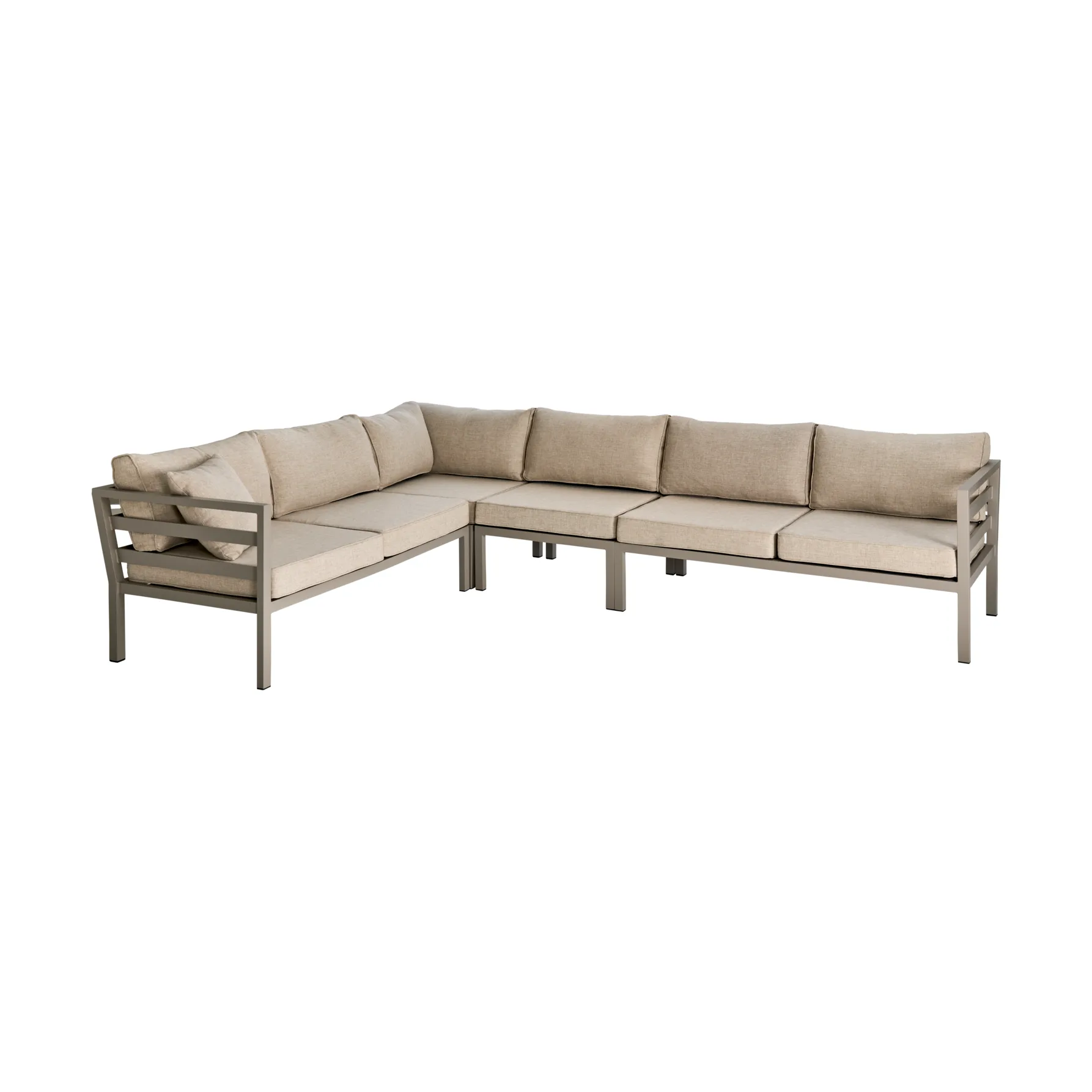Sofa narożna Weldon, Khaki-sand Brafab