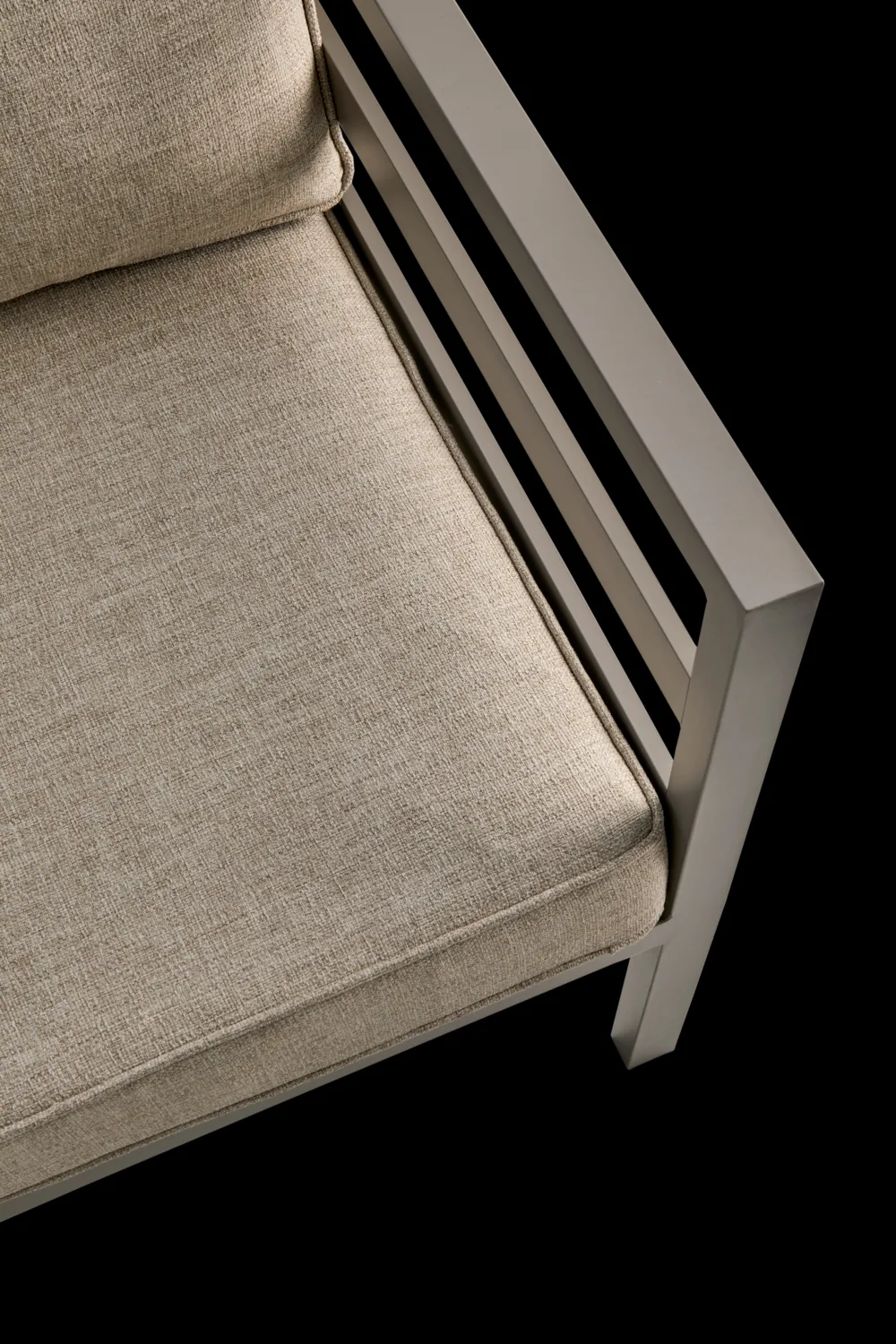 Sofa narożna Weldon, Khaki-sand Brafab