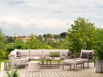 Sofa narożna Weldon - Khaki-sand - Brafab