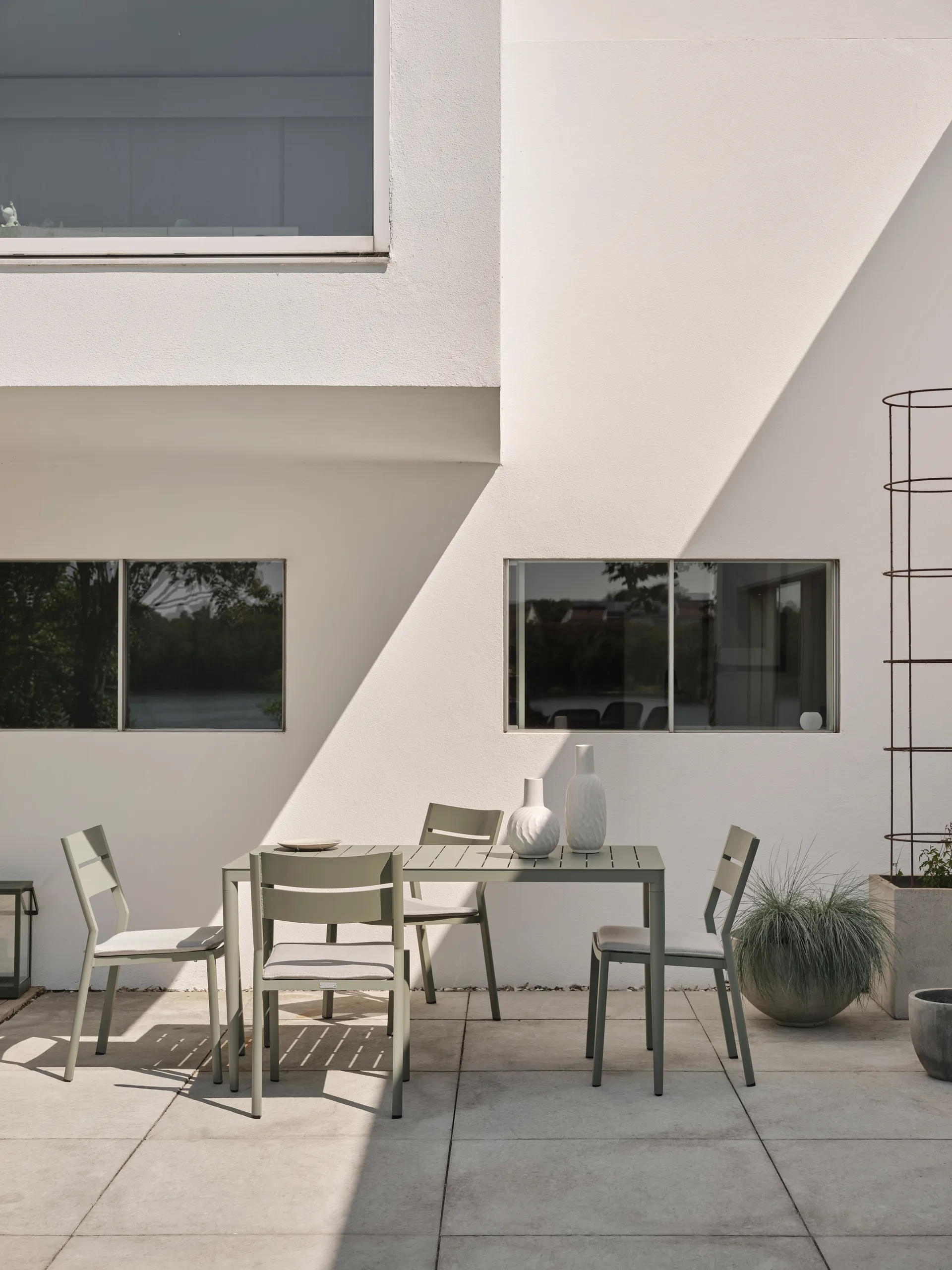 Stół jadalniany Bigby, Dusty green, 144x76 cm Brafab