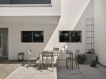 Stół jadalniany Bigby - Light grey, 144x76 cm - Brafab