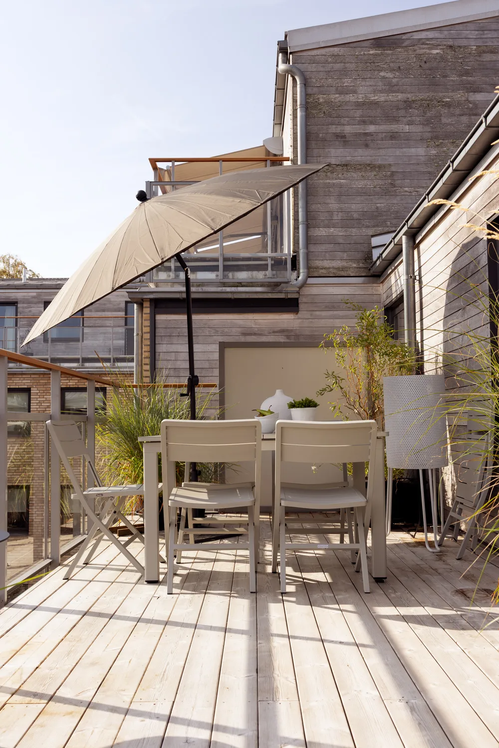 Stół jadalniany Lomma, Light grey, 132x80x73 cm Brafab