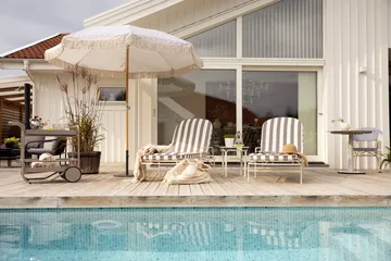 Stolik boczny Arts  Ø46 cm - Soft white - Brafab