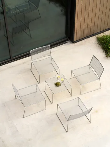 Stolik boczny Haru - Slate grey, 54x54 cm - Brafab