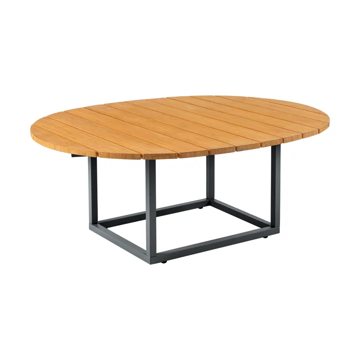 Stolik kawowy Olive - Antracyt-bambus, 110x80 cm - Brafab