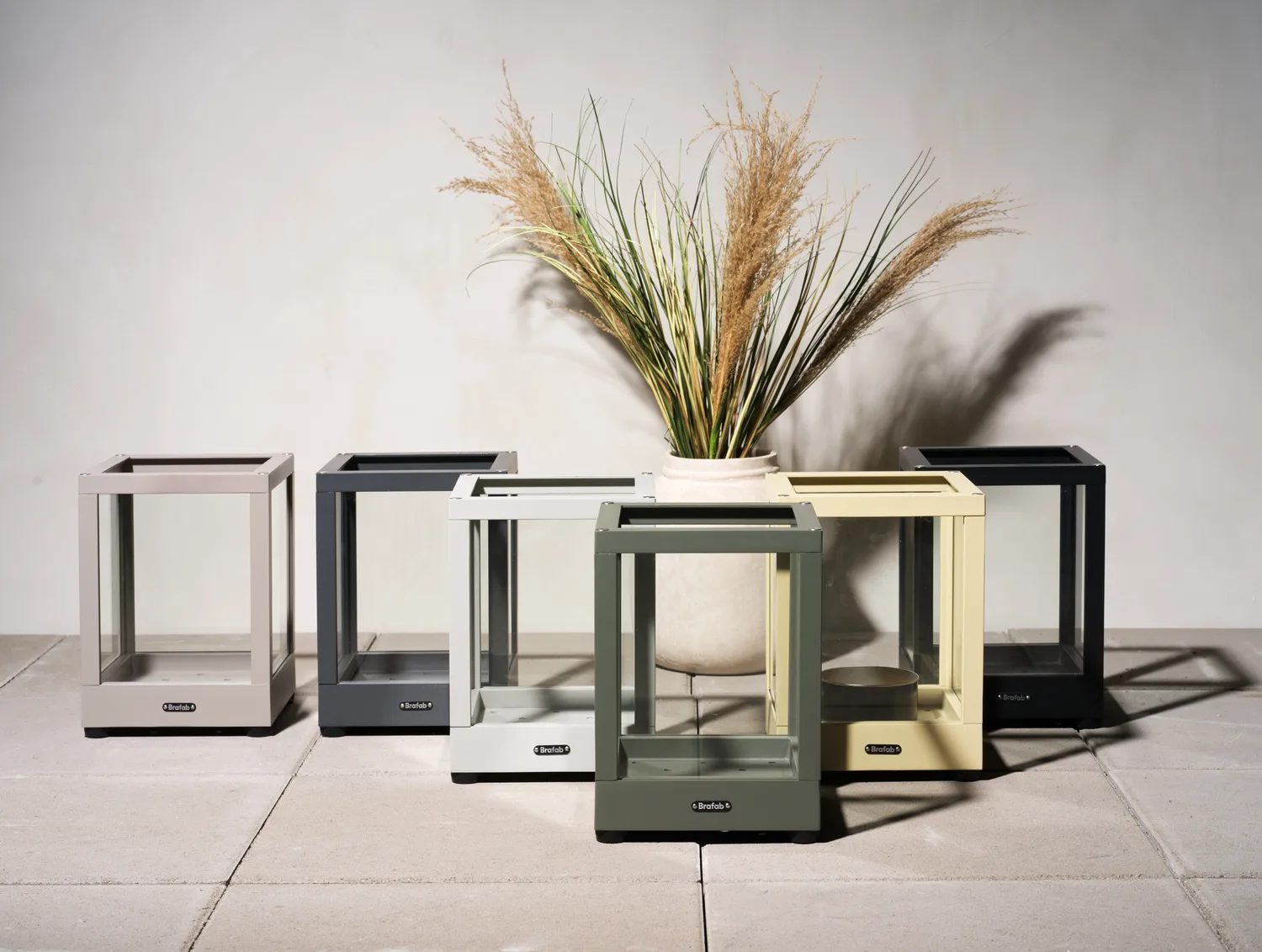 Świecznik Belfort, Antracyt, 28 cm Brafab