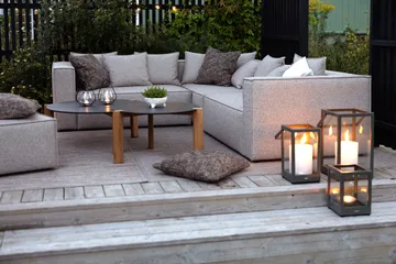 Świecznik Belfort - Czarny, 28 cm - Brafab