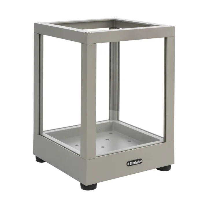 Świecznik Belfort - Khaki, 28 cm - Brafab