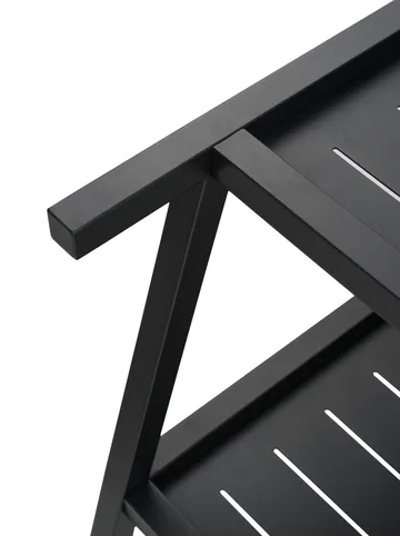 Wózek Samvaro 86×49×69 cm - Czarny - Brafab