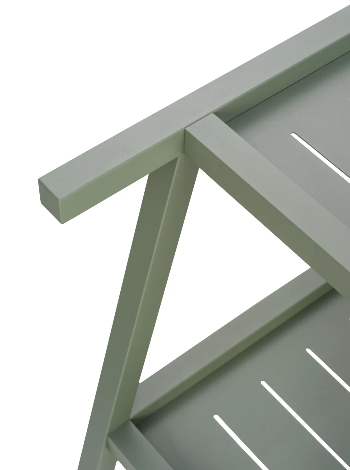 Wózek Samvaro 86×49×69 cm, Dusty green Brafab