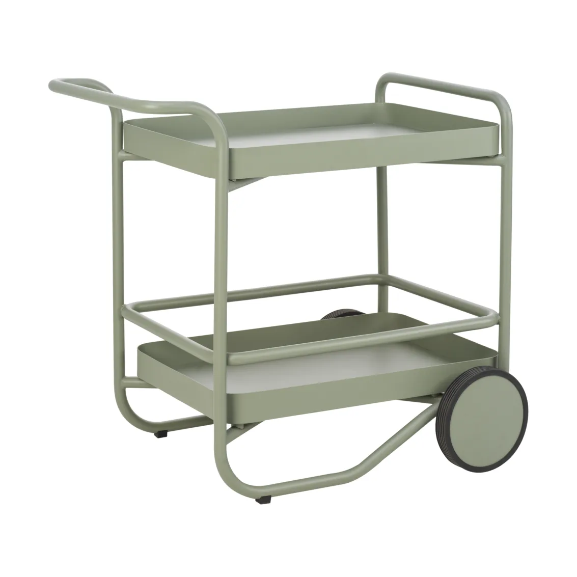 Wózek Trolly 88x59 cm, Dusty green Brafab