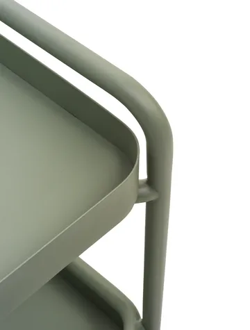 Wózek Trolly 88x59 cm - Dusty green - Brafab