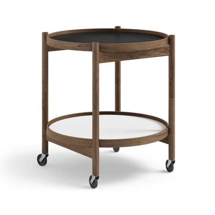 Bølling Tray Table model 50 stół obrotowy - base, stojak z dębu wędzonego olejowanego - Brdr. Krüger