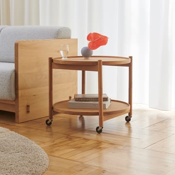 Bølling Tray Table model 60 stół obrotowy - water, olejowany stojak z orzecha włoskiego - Brdr. Krüger
