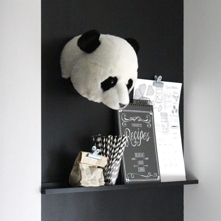 Głowa pandy na ścianę, panda Brigbys