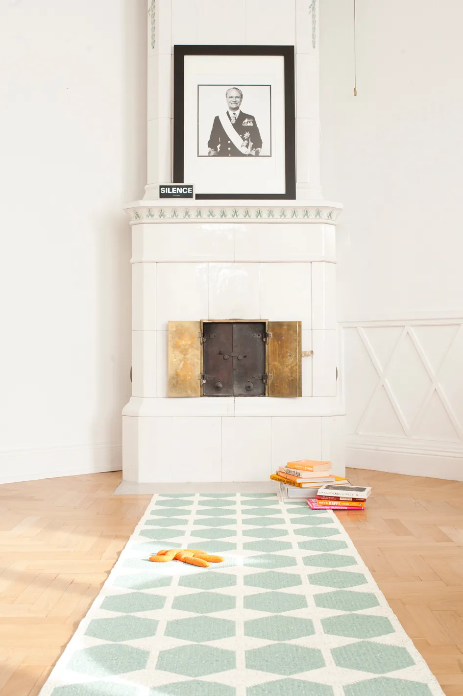 Dywan Anna duży aqua (turkusowy), 150 x 200 cm Brita Sweden