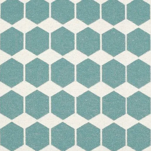 Dywan Anna duży aqua (turkusowy), 150 x 200 cm Brita Sweden