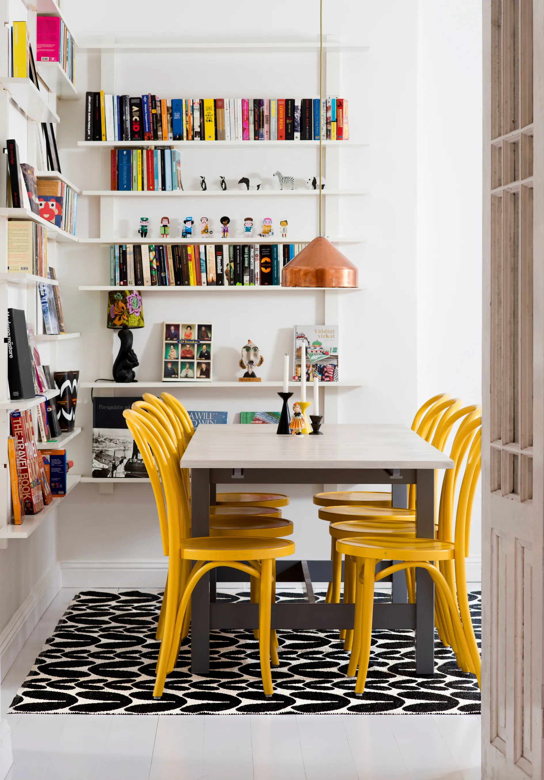 Dywan Karin czarny, 70x150 cm Brita Sweden