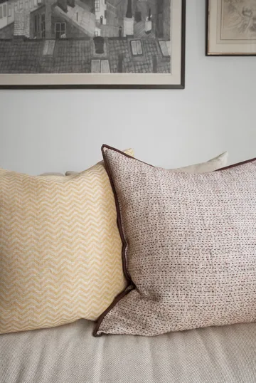 Field poszewka - Brown, 50x50 cm - Brita Sweden