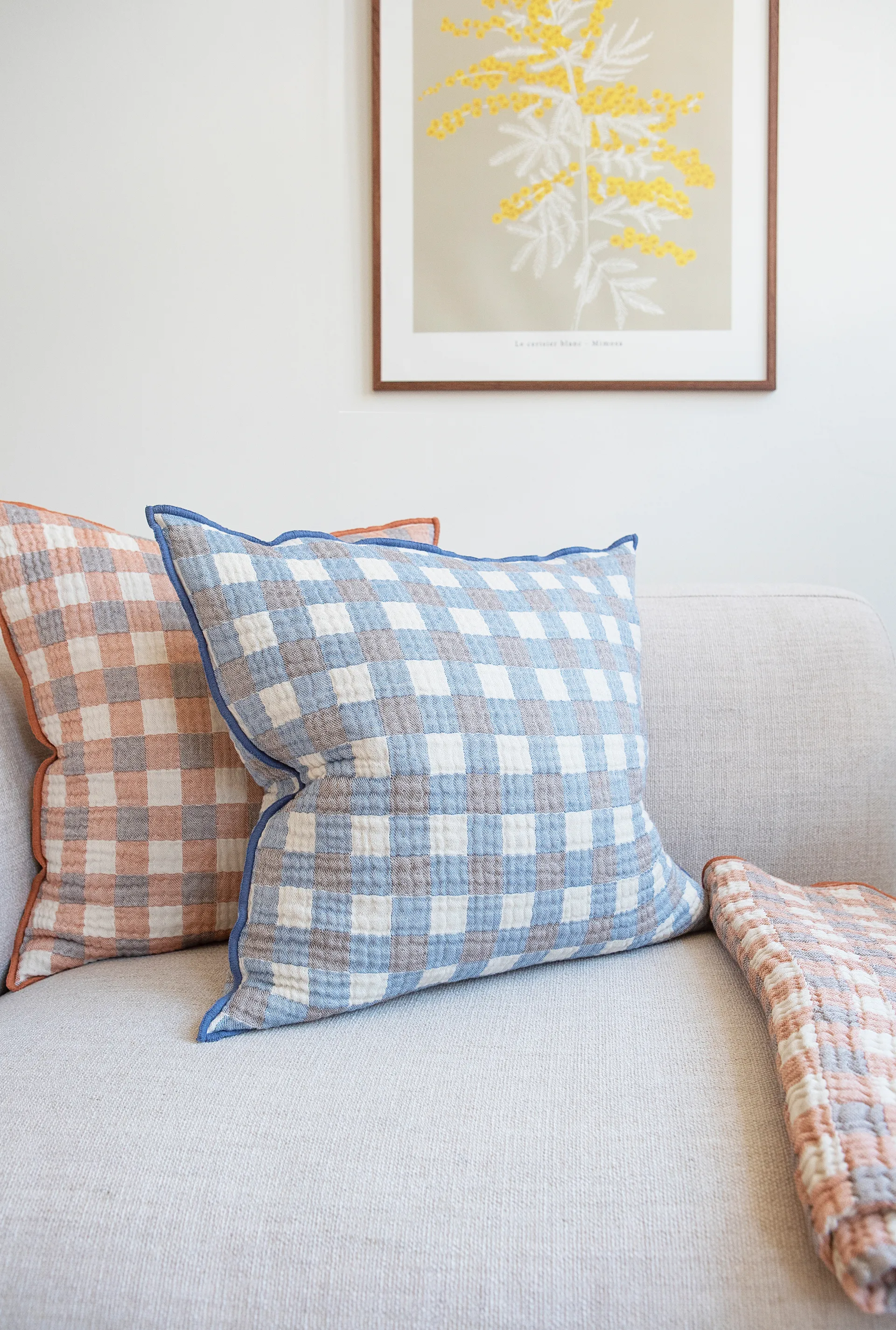 Pomme poszewka, Blue, 50x50 cm Brita Sweden