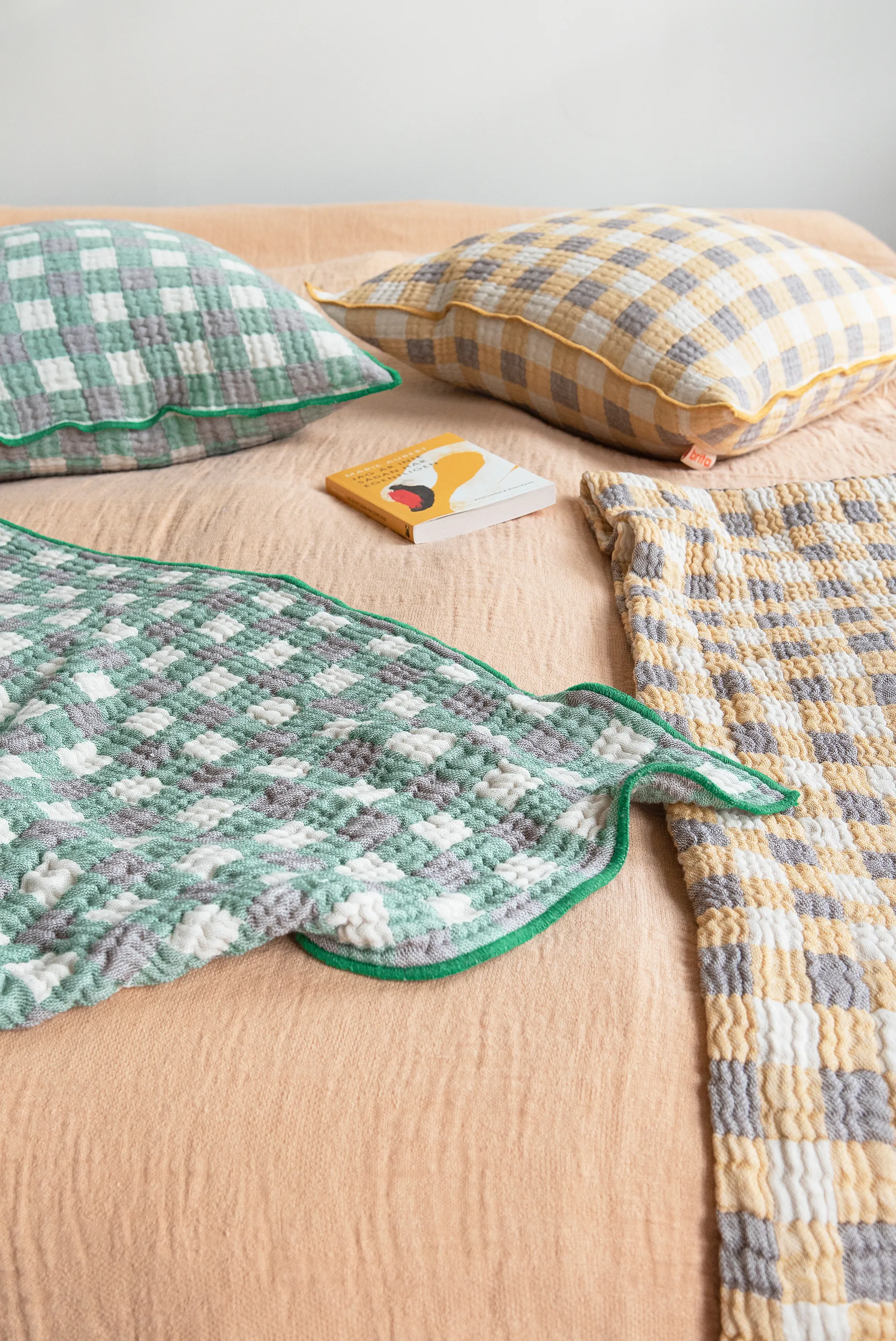 Pomme poszewka, Yellow, 50x50 cm Brita Sweden