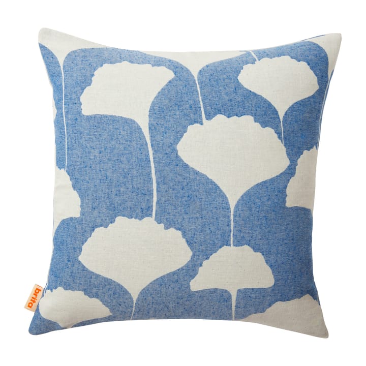 Poszewka na poduszkę Ginko 50x50 cm, Niebiesko-biały (Indigo) Brita Sweden