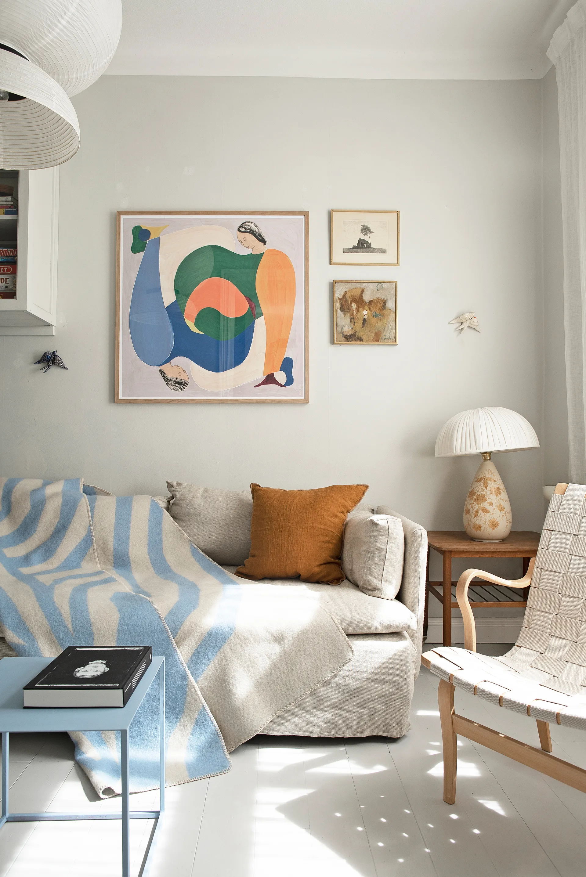 Pugh koc , Blue, 200x130 cm Brita Sweden