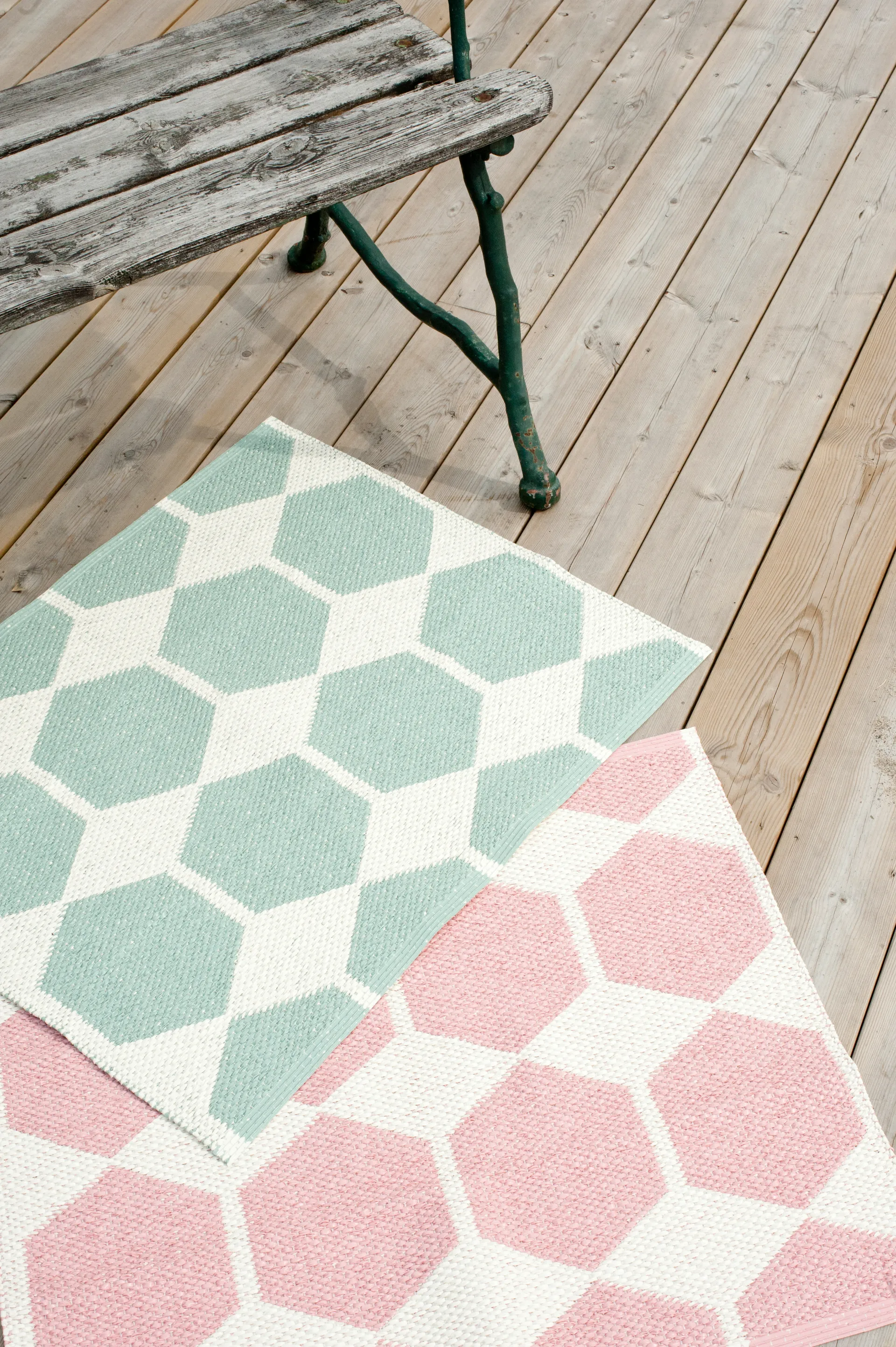 Różowy dywan Anny, 70 x 200 cm Brita Sweden