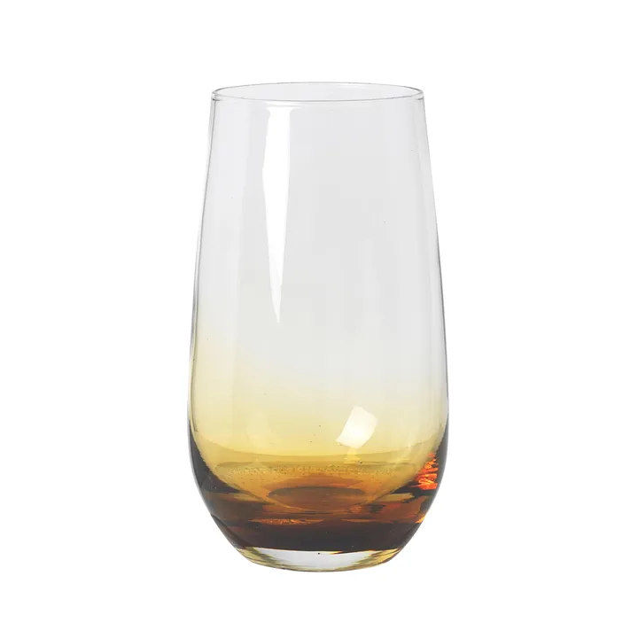Amber szklanka do picia - 550 ml - Broste Copenhagen