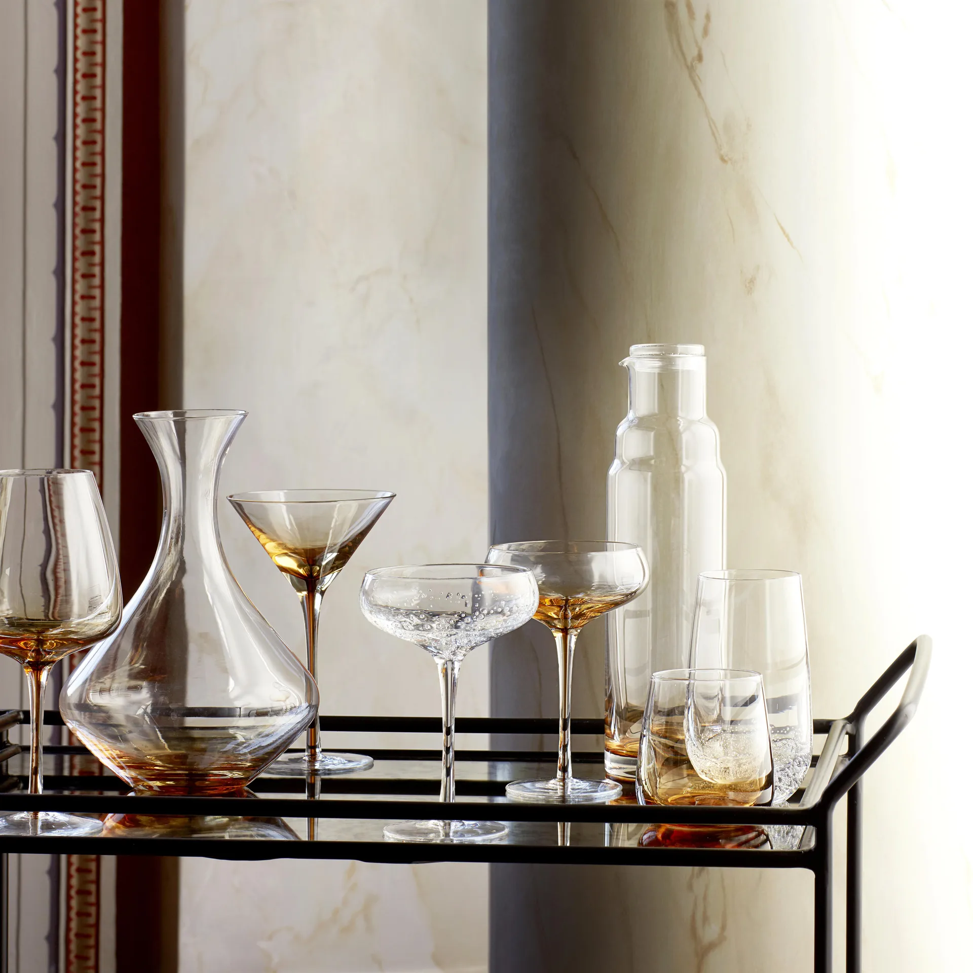 Amber szklanka do picia, 550 ml Broste Copenhagen