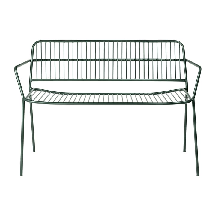 Ławka z oparciem Eden, Forest green Broste Copenhagen