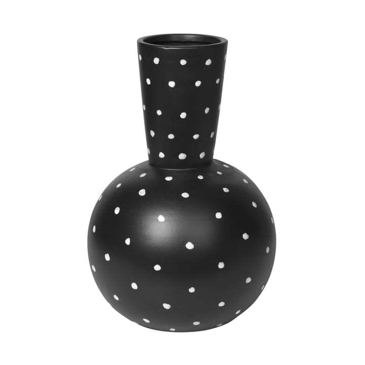 Bella wazon ceramiczny 35 cm, Kawa po turecku czarna Broste Copenhagen