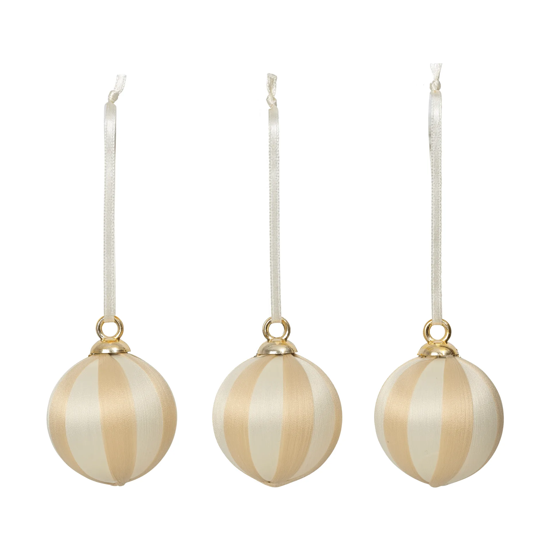 Bombka Joy, Off White-Beżowy Broste Copenhagen