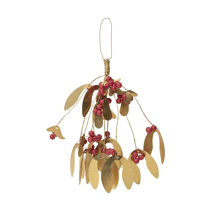 Bombka Mistletoe - Deep Red - Broste Copenhagen