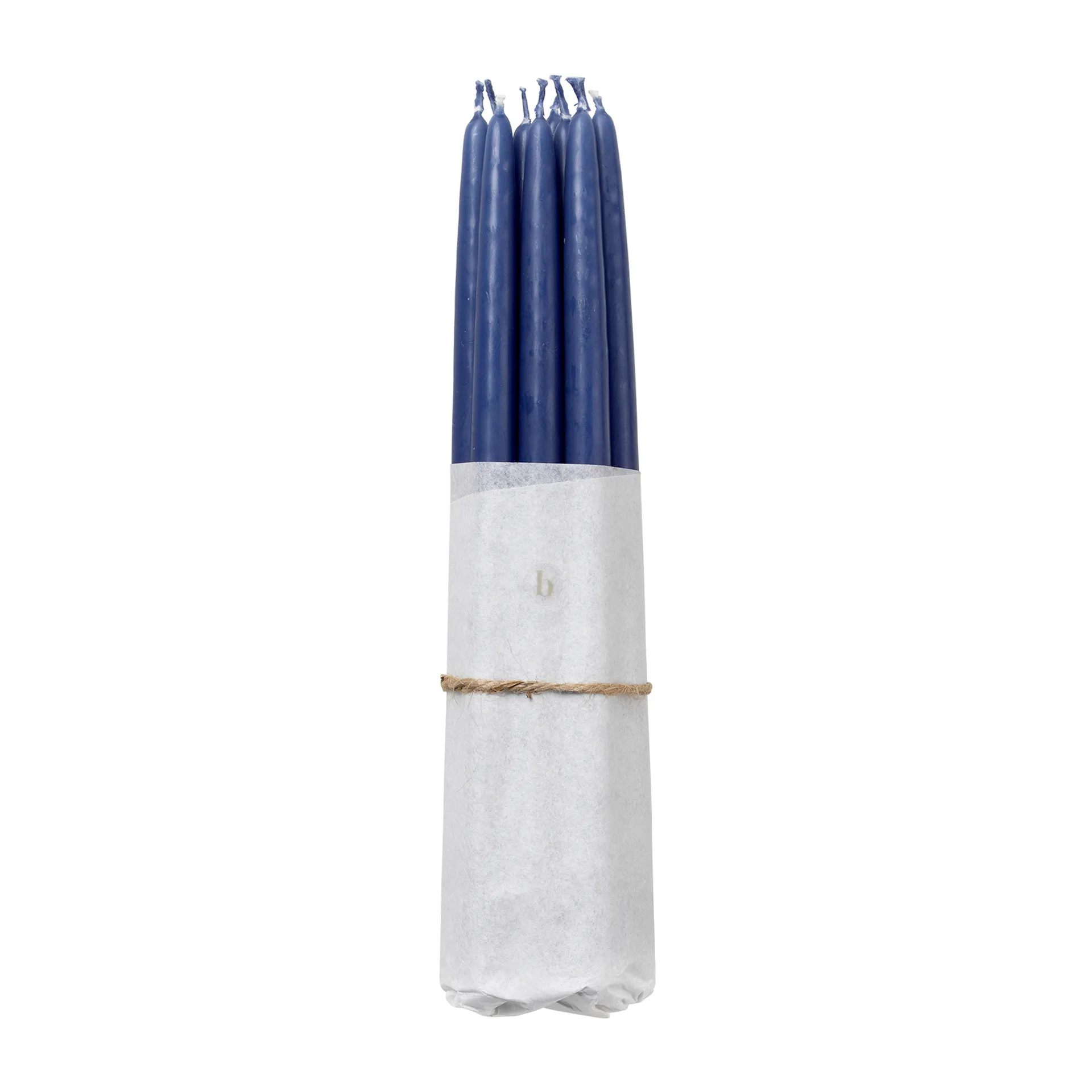 Broste Copenhagen antyczne świece zanurzane 10 szt, Baja blue Broste Copenhagen