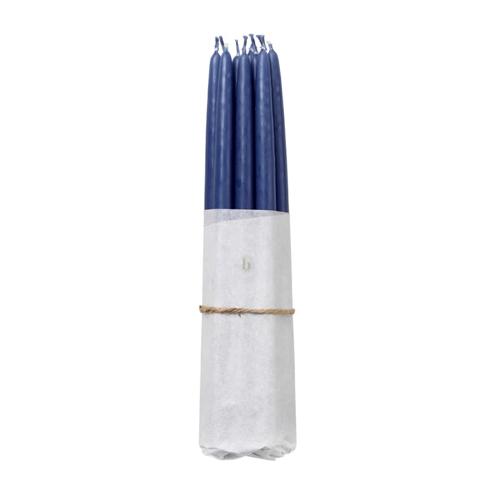 Broste Copenhagen antyczne świece zanurzane 10 szt, Baja blue Broste Copenhagen