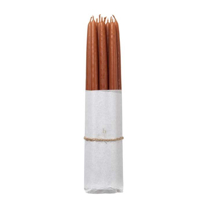 Broste Copenhagen antyczne świece zanurzane 10 szt, Terracotta Broste Copenhagen