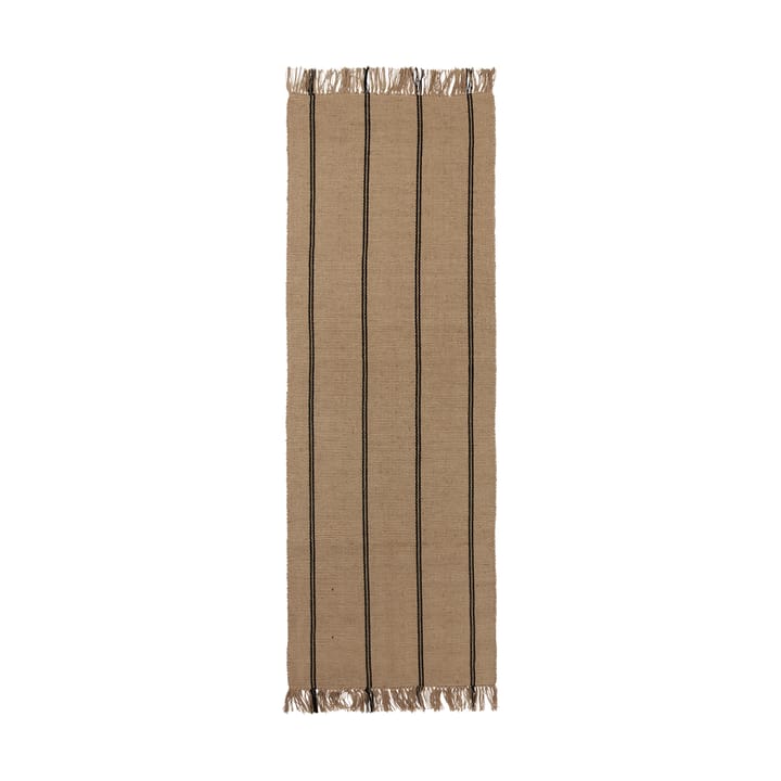 Chodnik Yuki - Black-natural, 70x200 cm - Broste Copenhagen