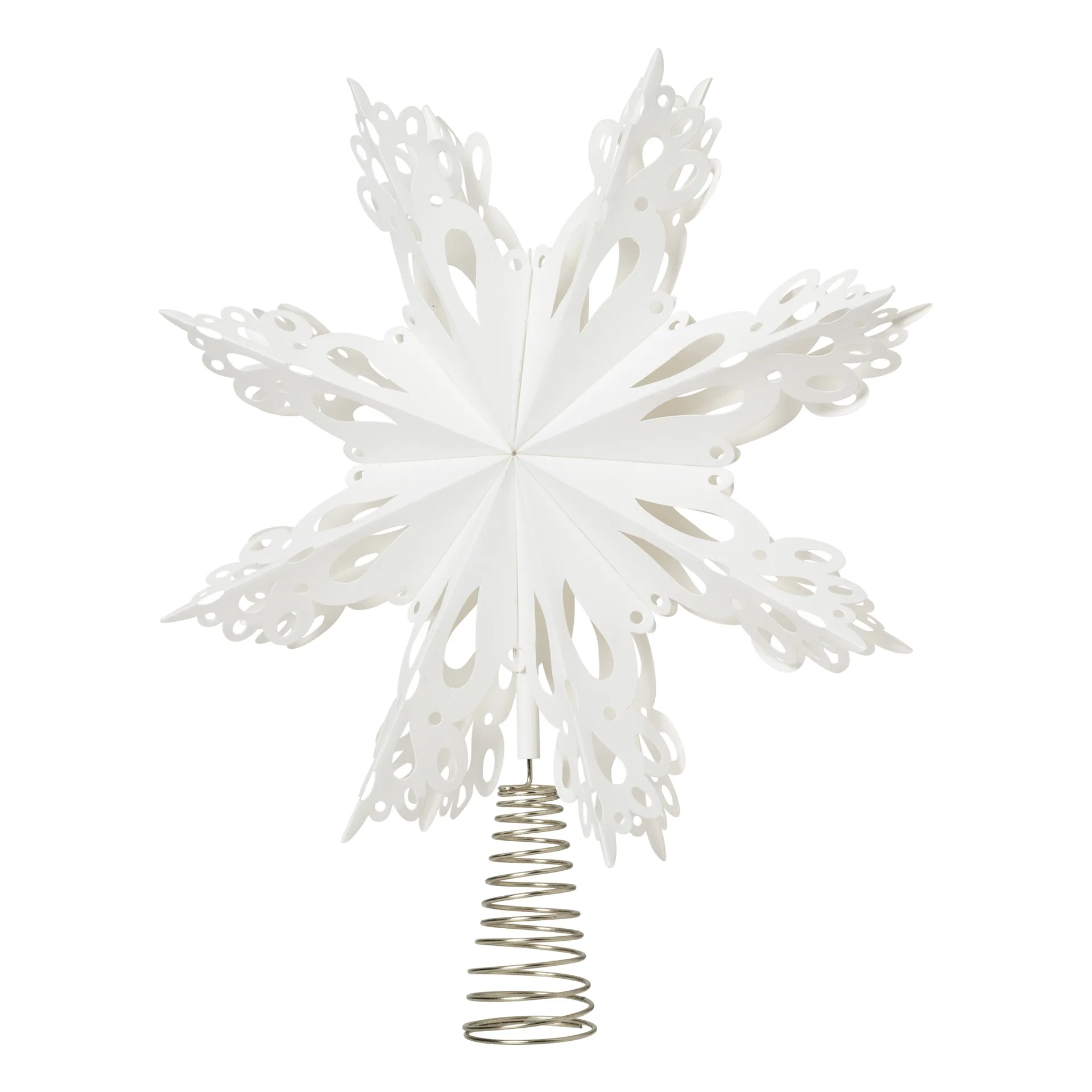 Christmas star top gwiazda, White Broste Copenhagen